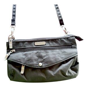 Baggallini Everyday Nylon Water Resistant Travel Organizer Crossbody Bag